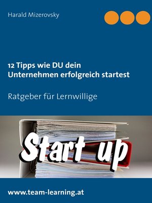 cover image of 12 Tipps wie DU dein Unternehmen erfolgreich startest